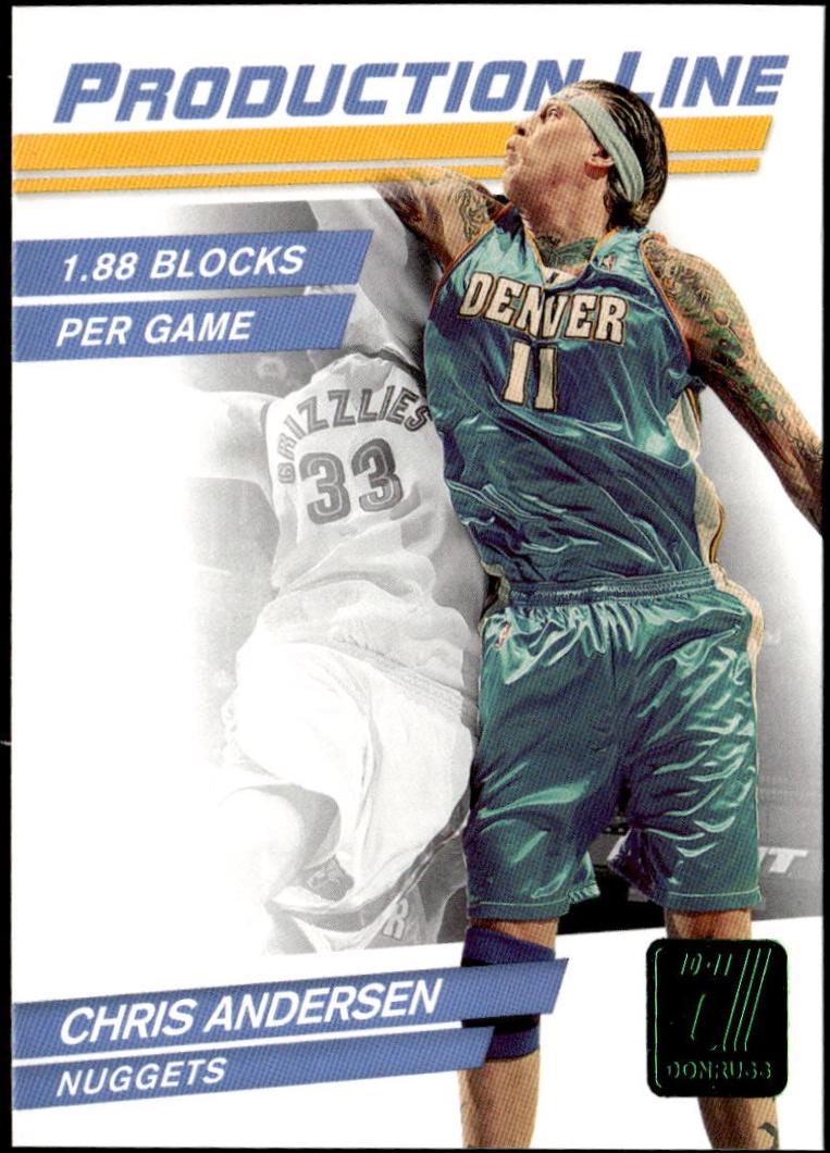 Chris Andersen [Die Cut Emerald] #66