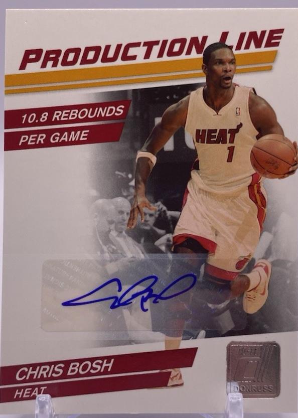 Chris Bosh [Signature] #29