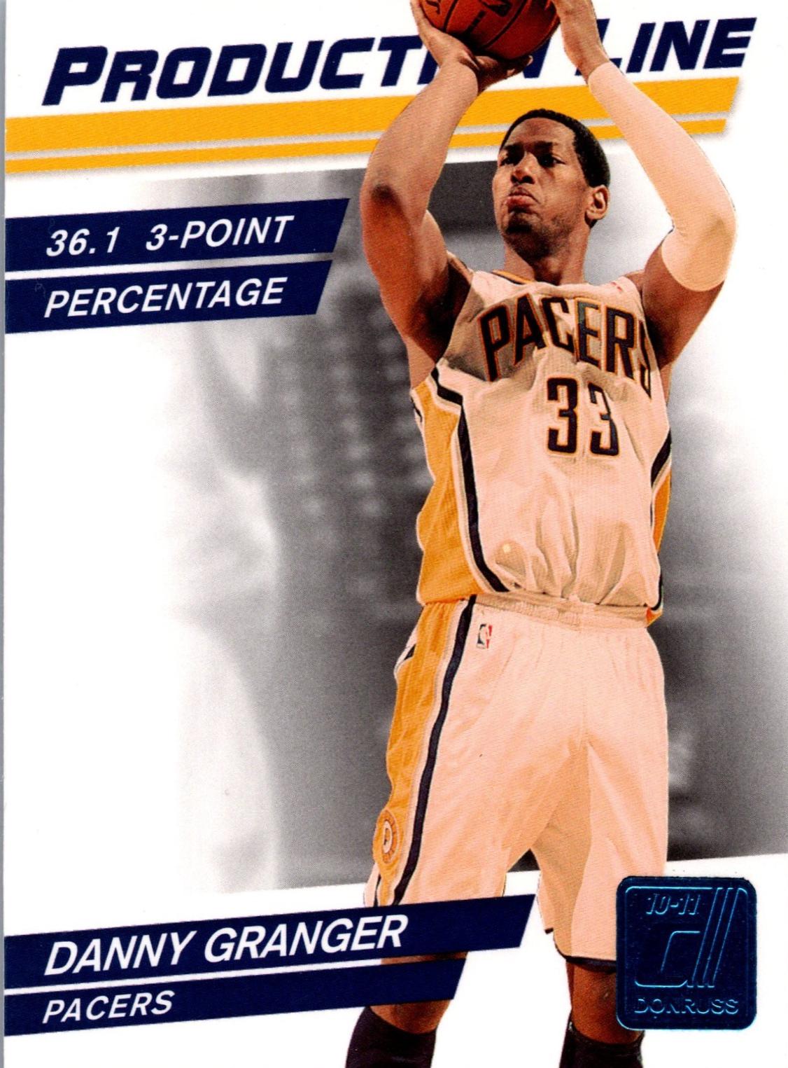 Danny Granger [Die Cut Sapphire] #99