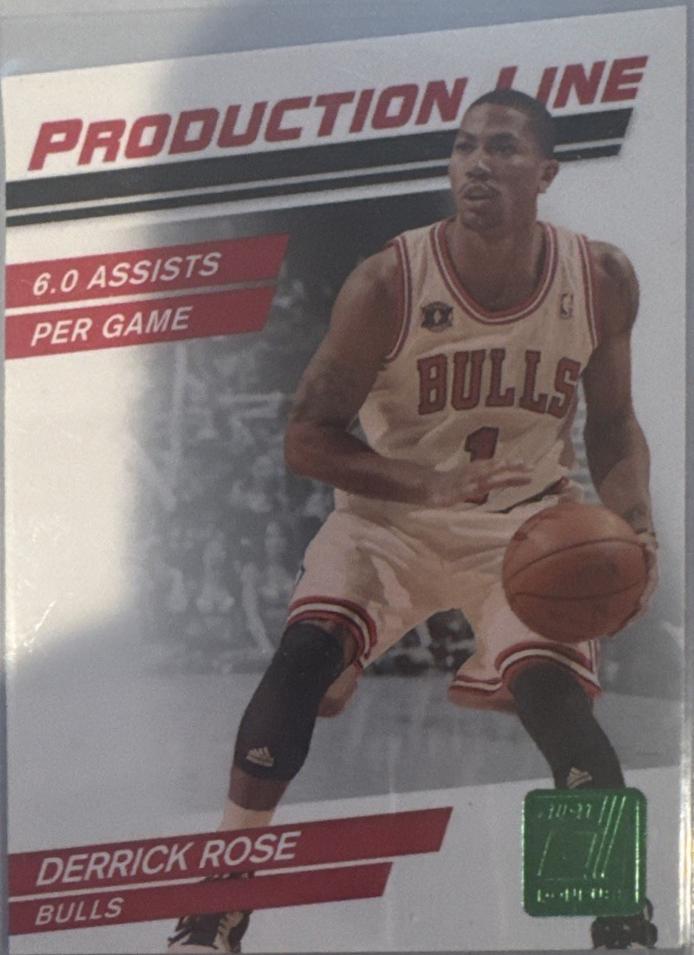 Derrick Rose [Die Cut Emerald] #14