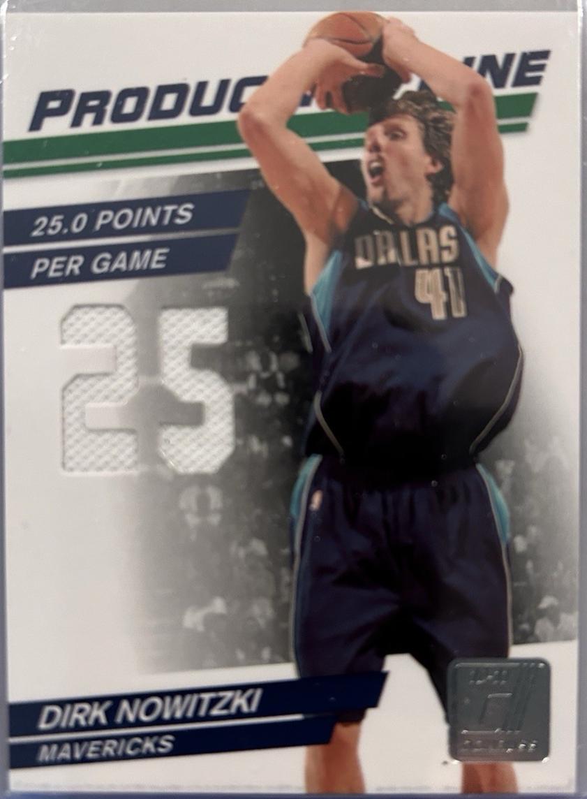 Dirk Nowitzki [Stats Die Cut Material] #7