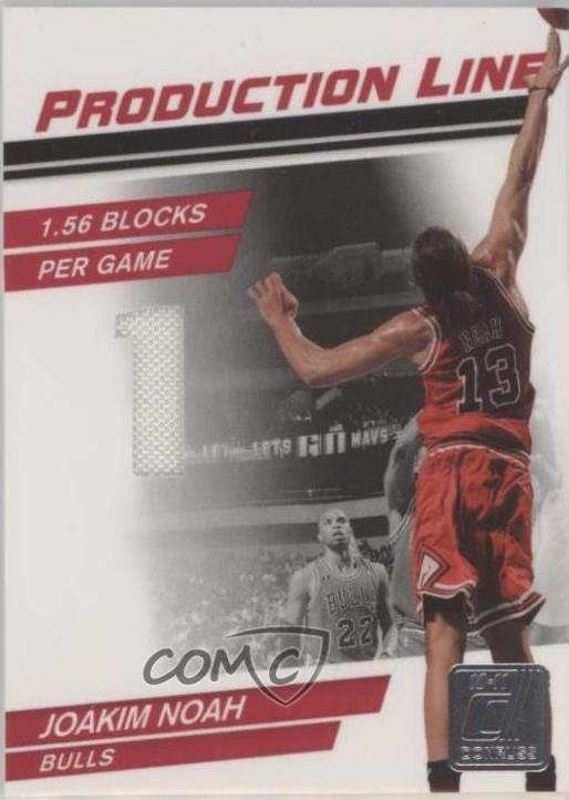 Joakim Noah [Stats Die Cut Materials Prime] #75