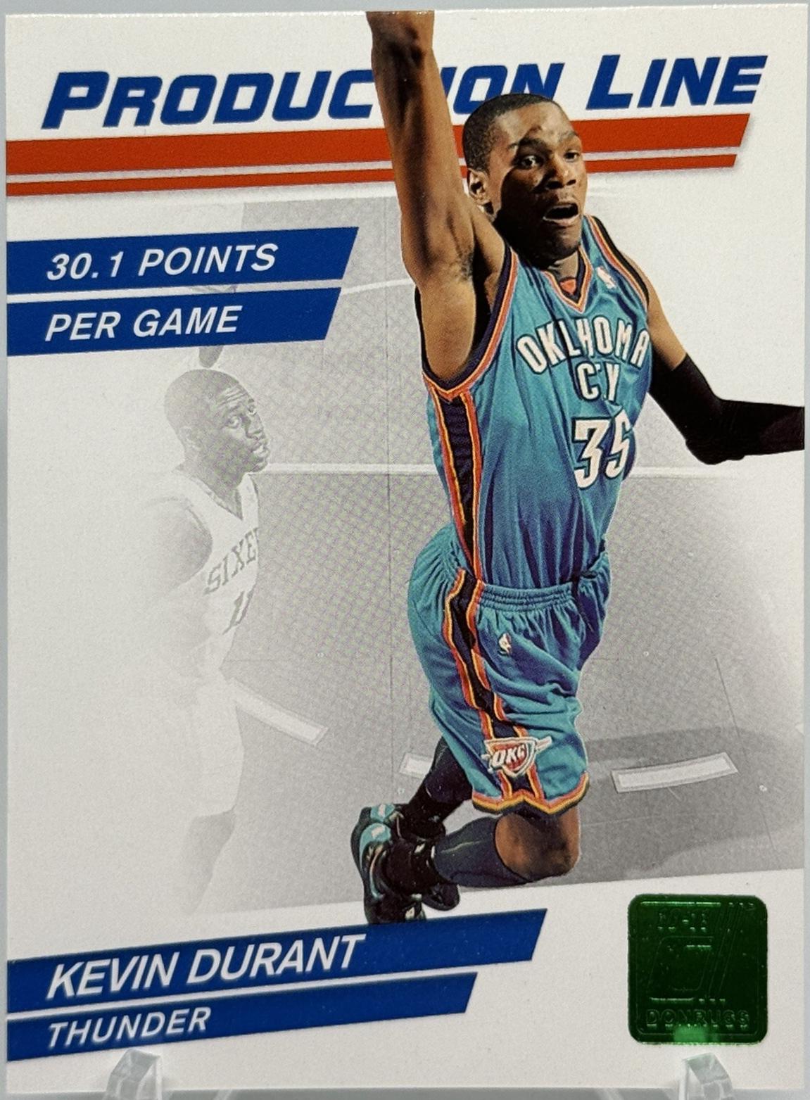 Kevin Durant [Die Cut Emerald] #1