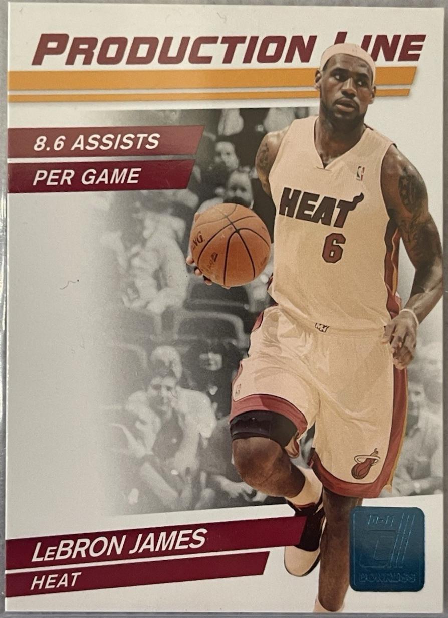 LeBron James [Die Cut Sapphire] #46