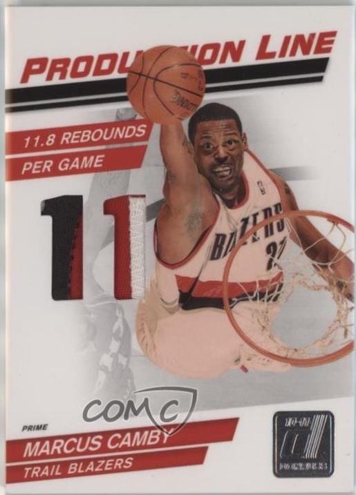 Marcus Camby [Stats Die Cut Materials Prime] #22