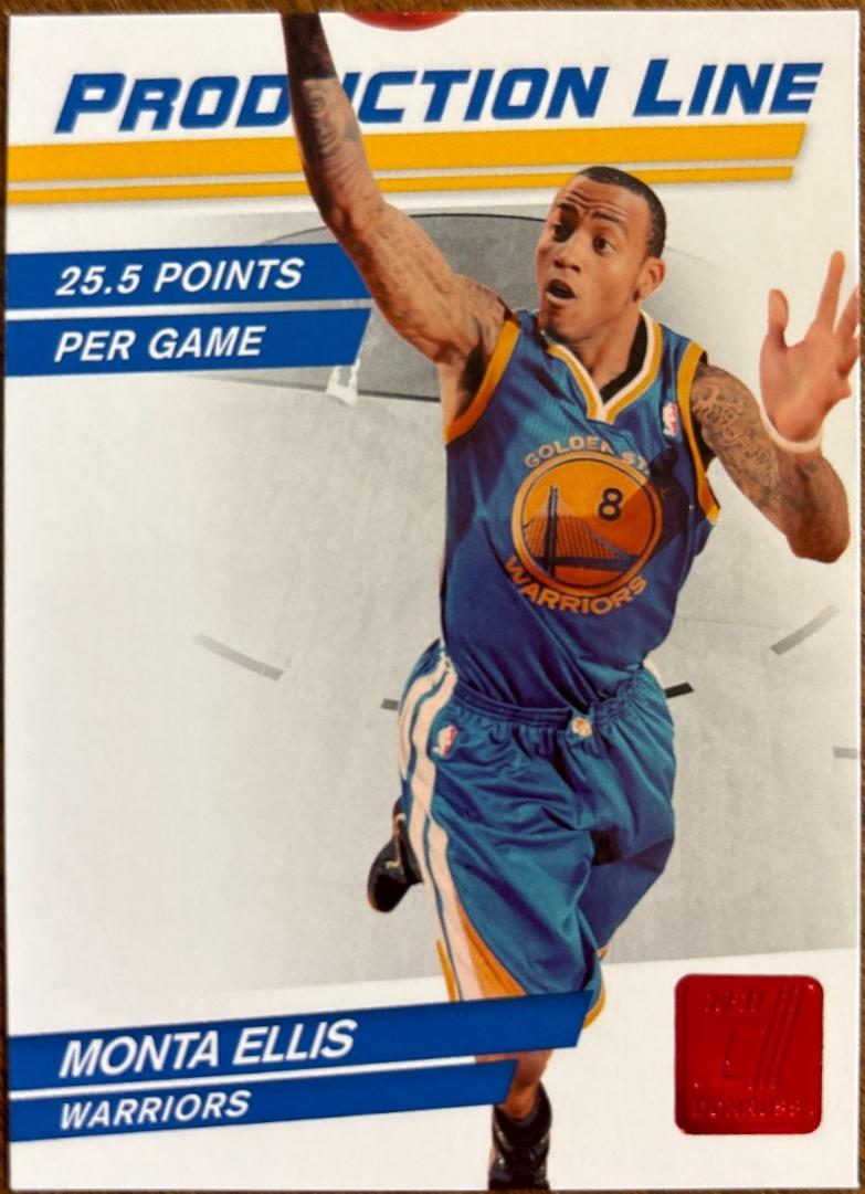 Monta Ellis [Die Cut Ruby] #6