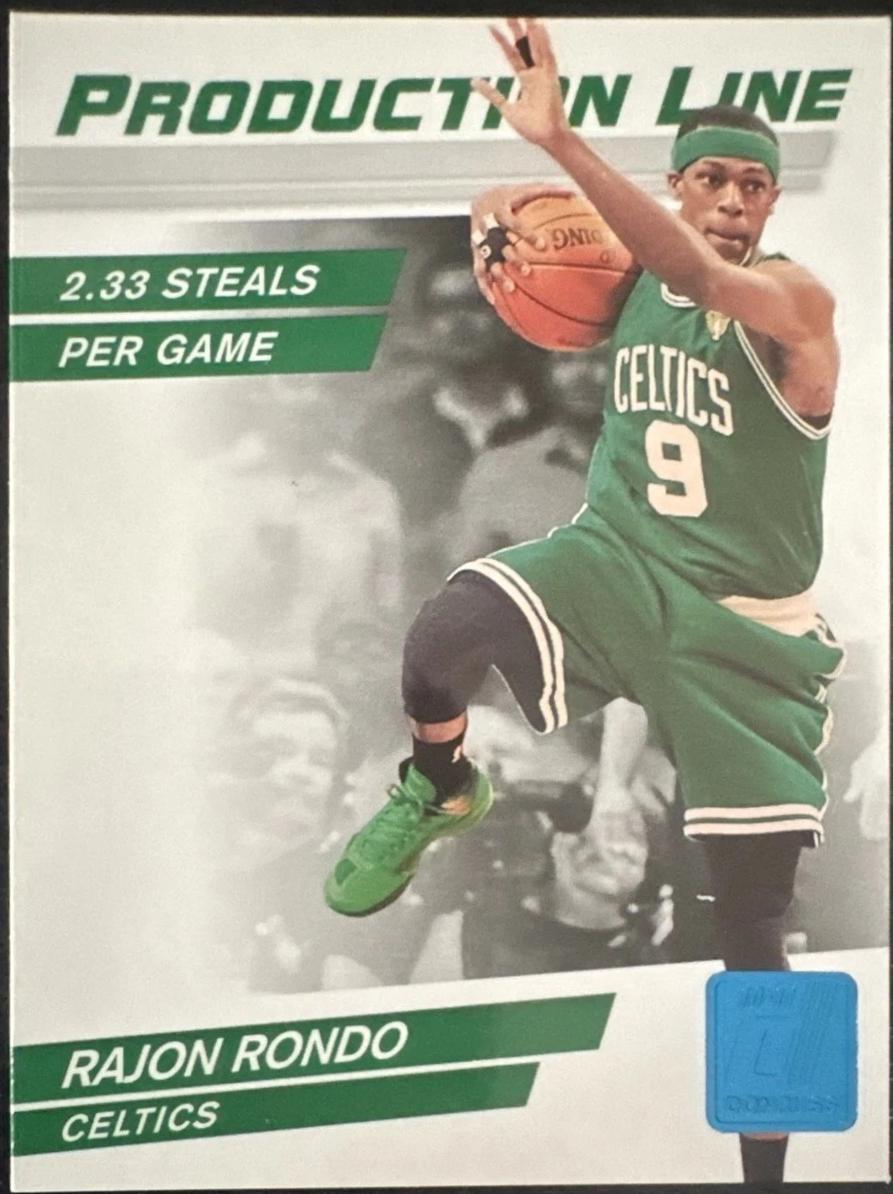 Rajon Rondo [Die Cut Sapphire] #76