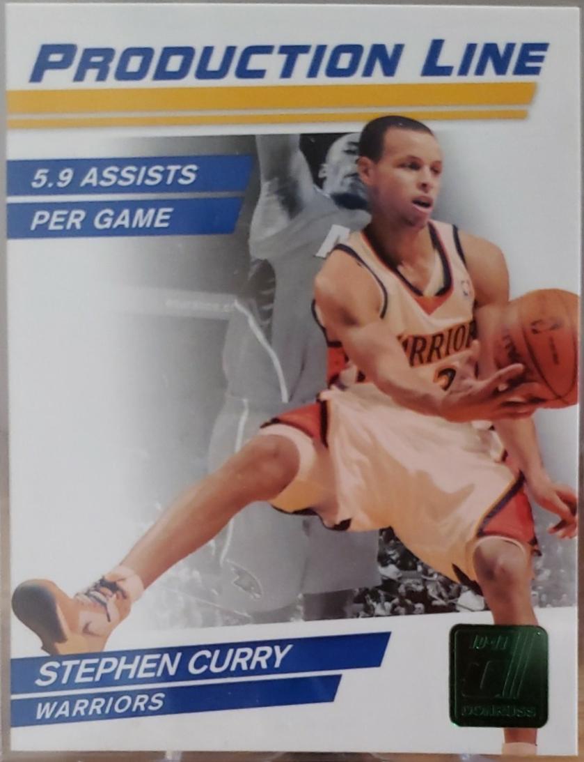 Stephen Curry [Die Cut Sapphire] #54