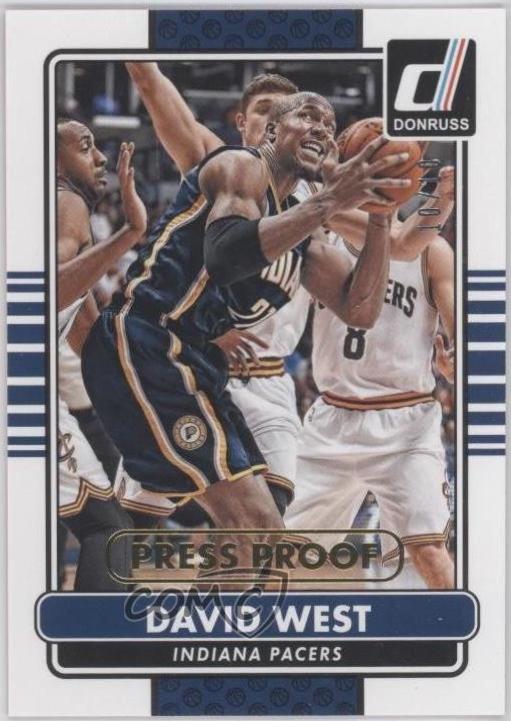 David West [Gold Press Proof] #190
