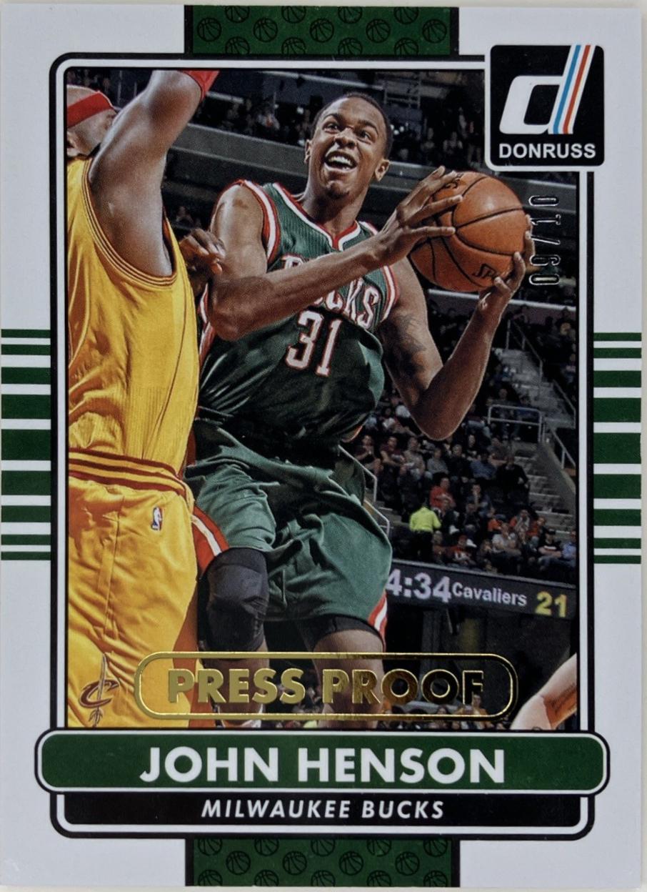 John Henson [Gold Press Proof] #151