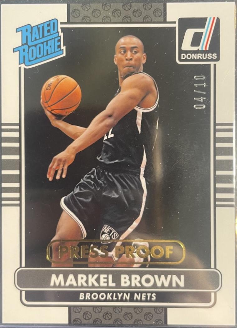 Markel Brown [Gold Press Proof] #239