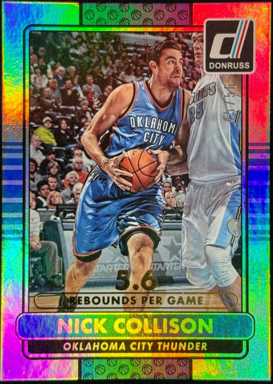 Nick Collison [Years in the League Stat Line] #95