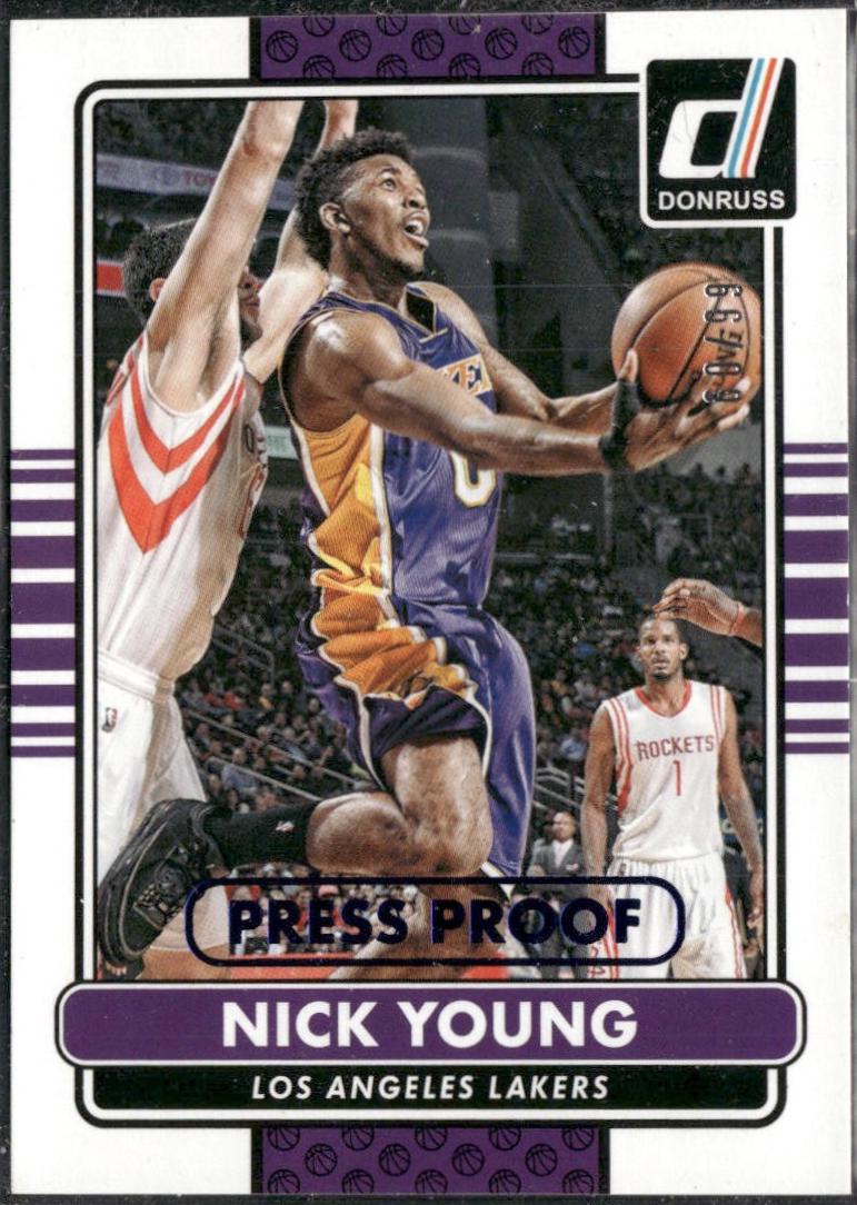 Nick Young [Blue Press Proof] #74