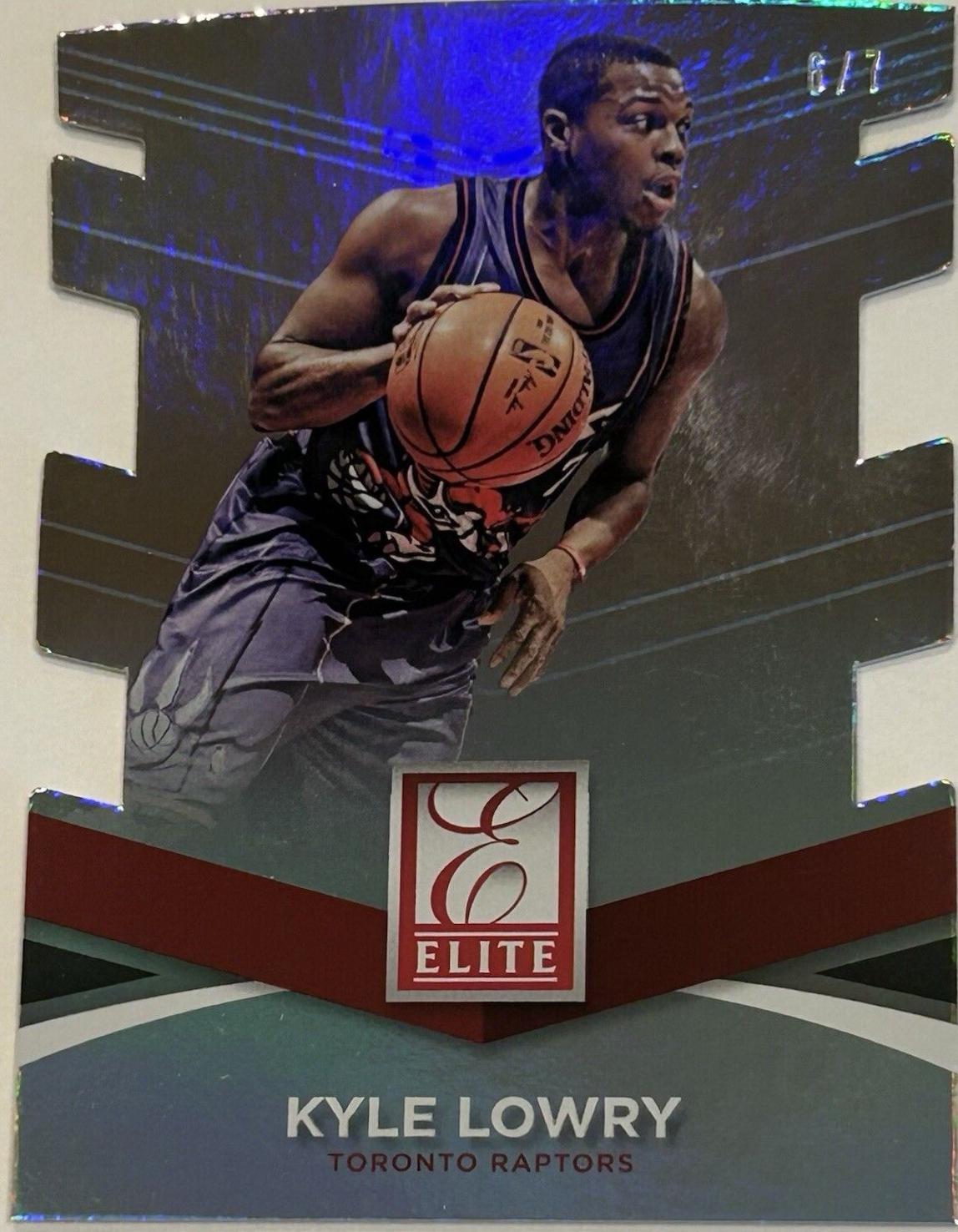 Kyle Lowry [Jersey Number Die-Cut] #64