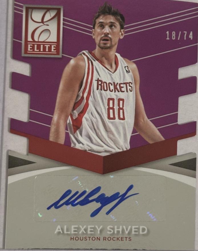 Alexey Shved [Purple Die-Cut] #78