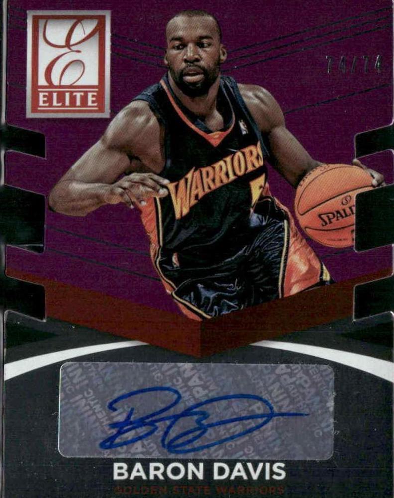 Baron Davis [Purple Die-Cut] #41
