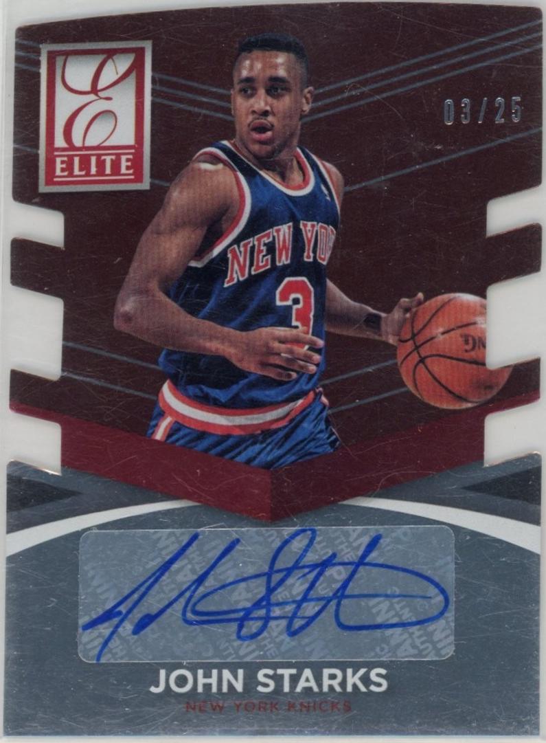John Starks [Bronze Die-Cut] #51