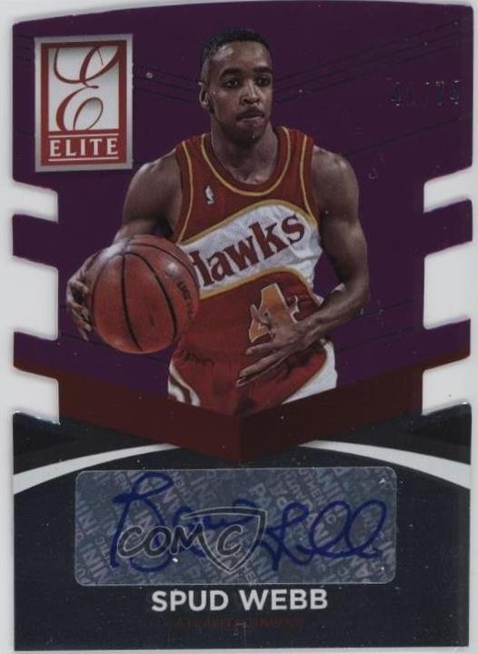 Spud Webb [Purple Die-Cut] #59