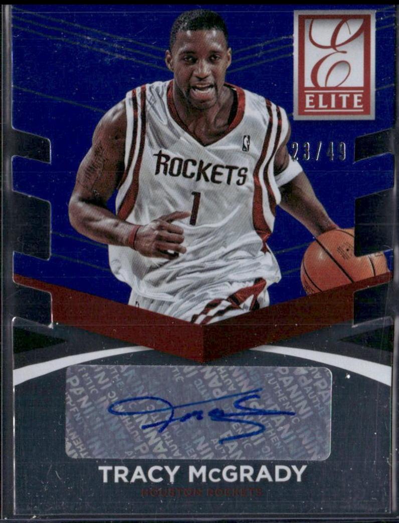 Tracy McGrady [Blue Die-Cut] #49