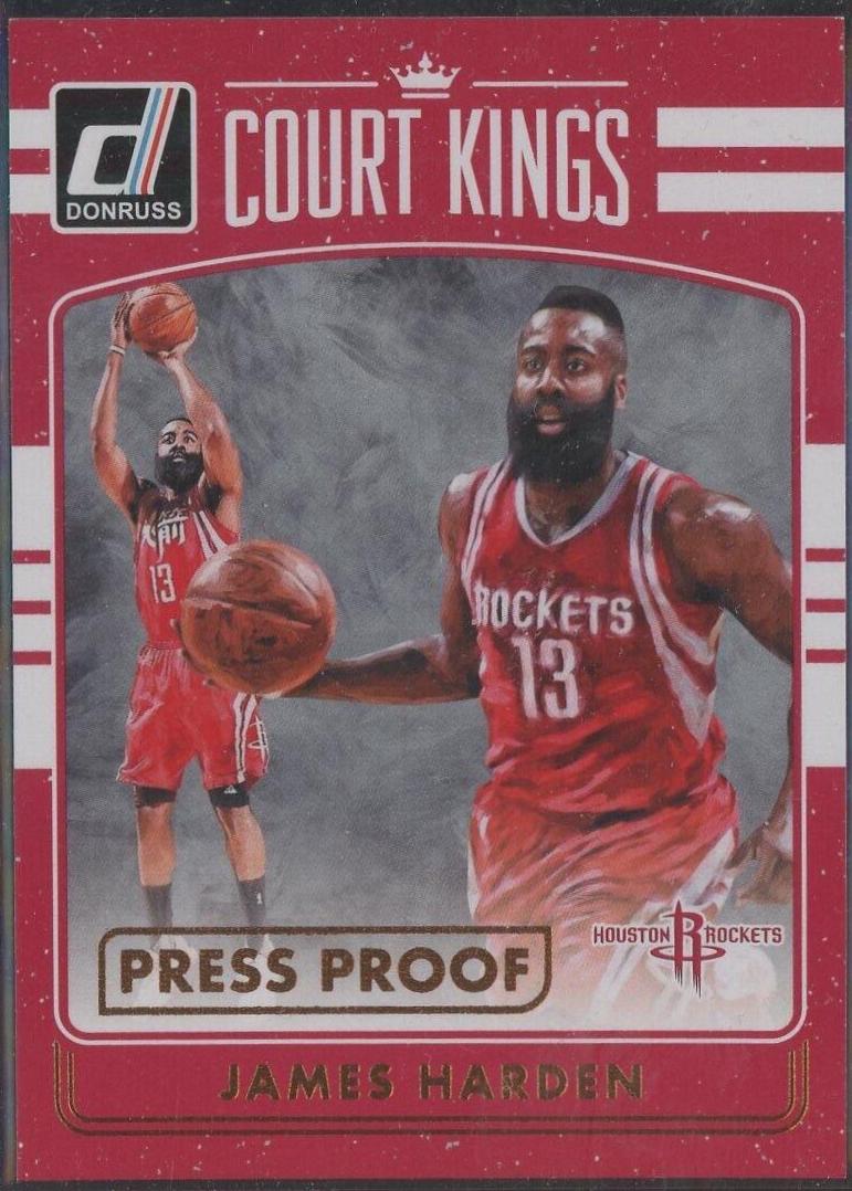James Harden [Red Press Proof] #9