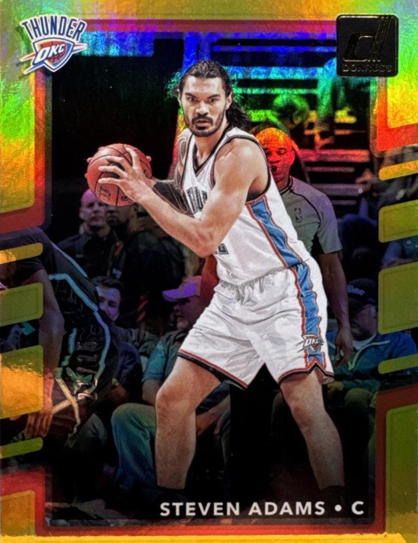 Steven Adams [Holo Yellow Laser] #103