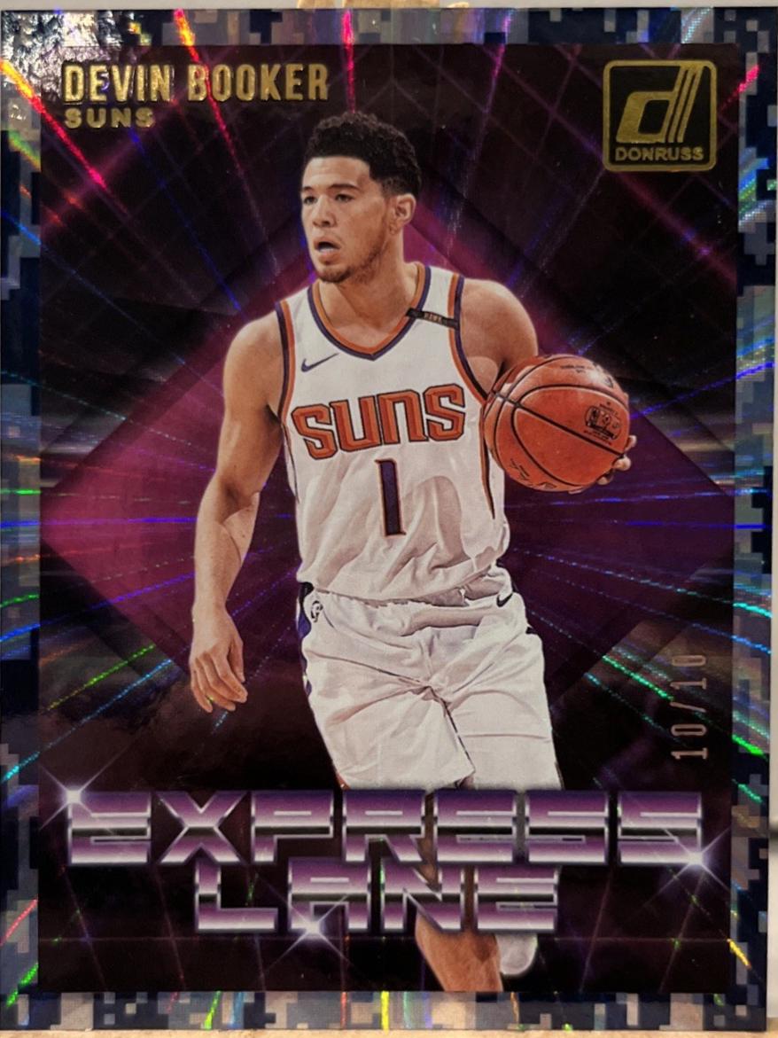 Devin Booker [Holo Camo Laser] #17