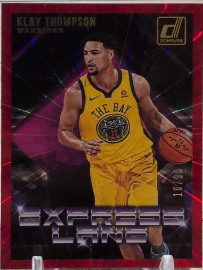 Klay Thompson [Holo Red Laser] #25
