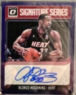 Alonzo Mourning [Purple] #AMG