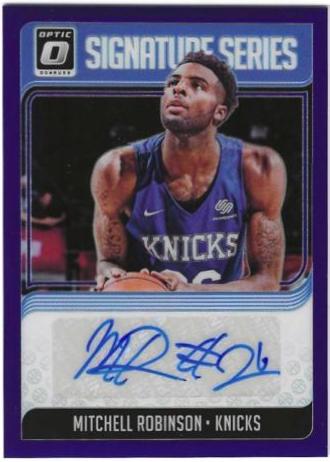 Mitchell Robinson [Purple] #MRB
