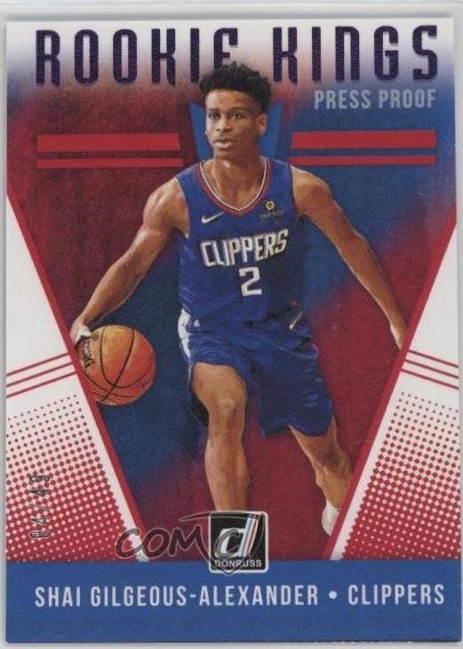 Shai Gilgeous Alexander [Press Proof Purple] #21