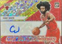 Coby White [Gold] #FB-CWT