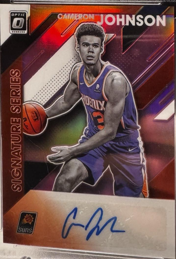 Cameron Johnson [Blue] #CJN