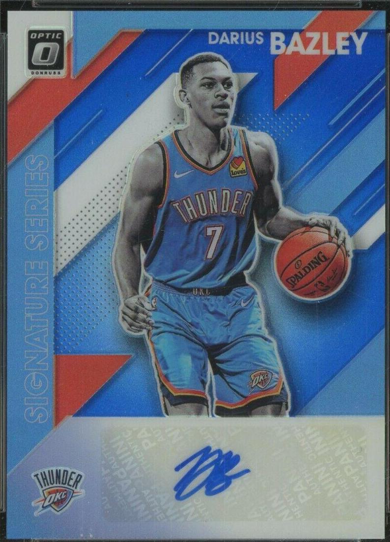 Darius Bazley [Blue] #DBZ