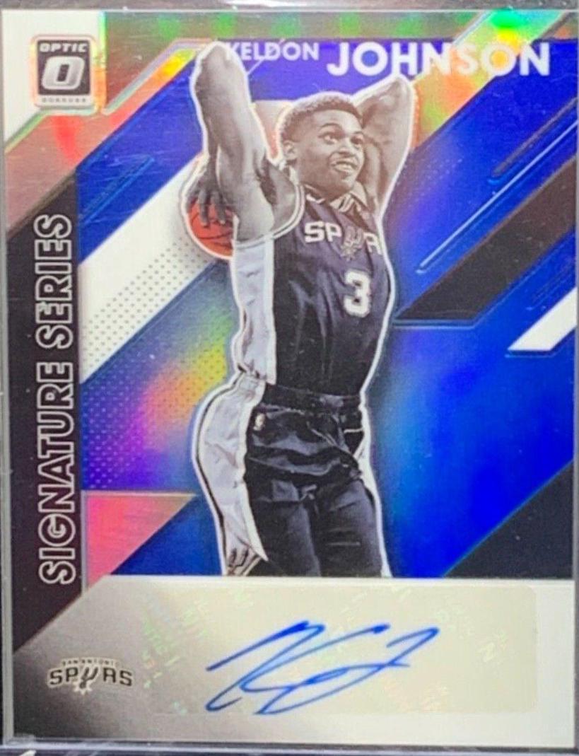 Keldon Johnson [Blue] #KJN