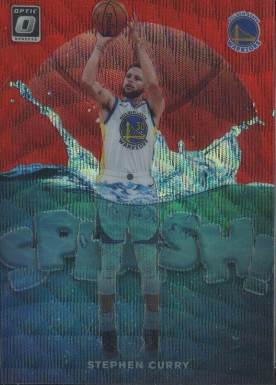 Stephen Curry [Red Wave] #4