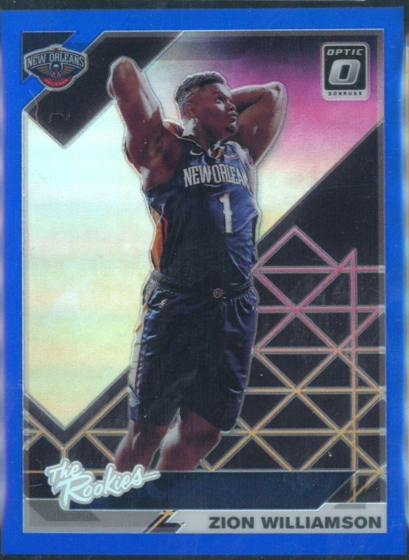 Zion Williamson [Blue] #1