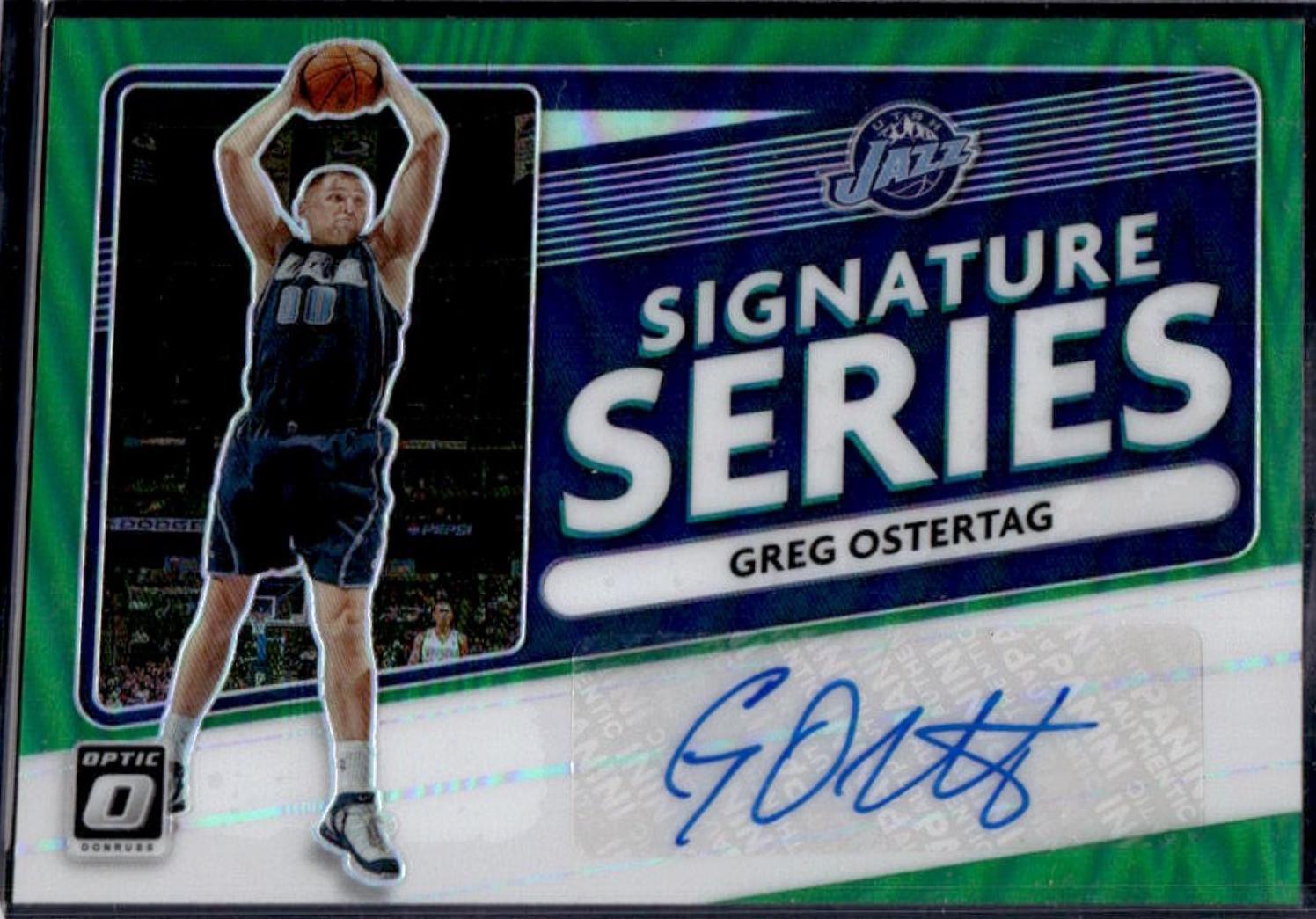 Greg Ostertag [Green] #SS-GOS