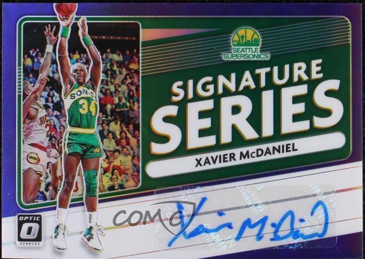 Xavier McDaniel [Purple] #SS-XAM