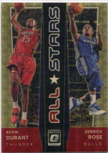 Derrick Rose, Kevin Durant [Gold] #20