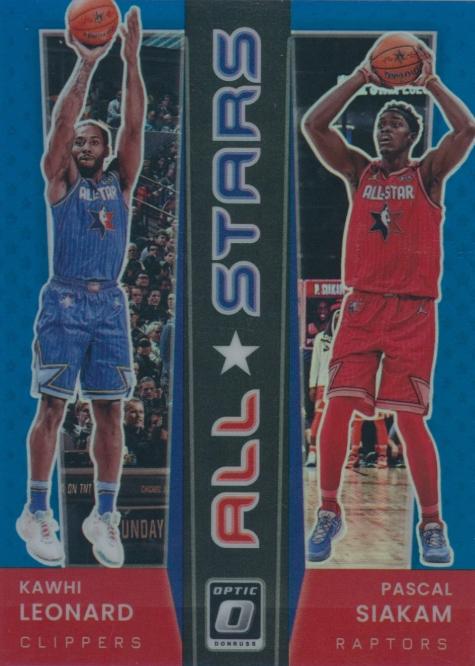 Kawhi Leonard, Pascal Siakam [Blue] #19