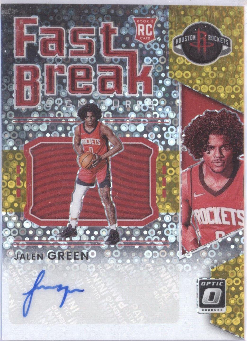 Jalen Green [Gold] #FB-JGR