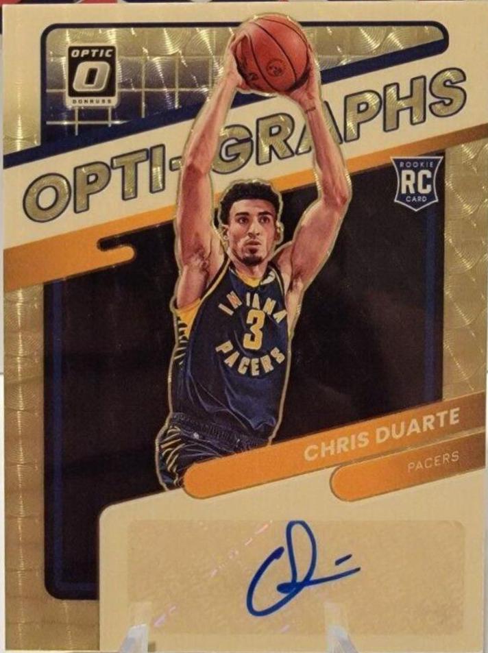 Chris Duarte [Gold] #OG-CDT