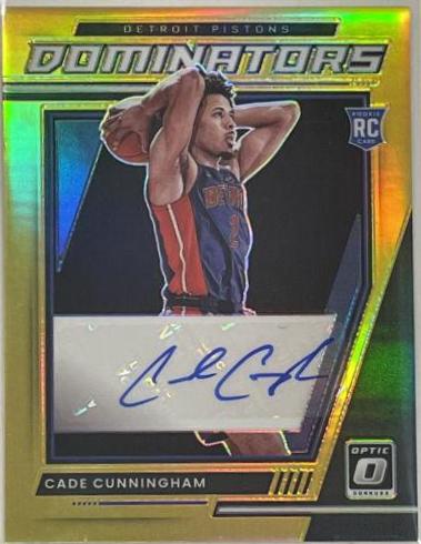 Cade Cunningham [Gold] #RD-CCN