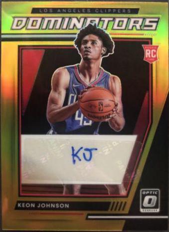 Keon Johnson [Gold] #RD-KJN