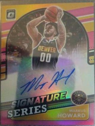 Markus Howard [Pink] #SS-MKH