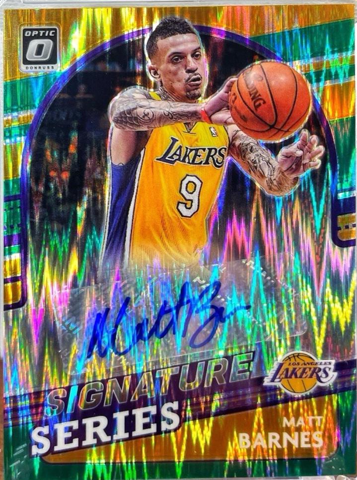 Matt Barnes [Green Shock] #SS-MBN