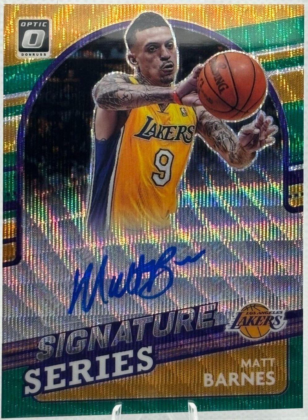 Matt Barnes [Green Wave] #SS-MBN