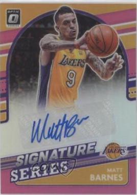Matt Barnes [Pink] #SS-MBN