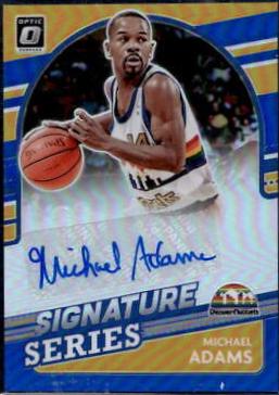Michael Adams [Blue] #SS-MAD