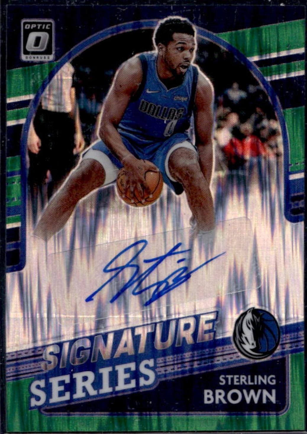 Sterling Brown [Green Shock] #SS-SBR